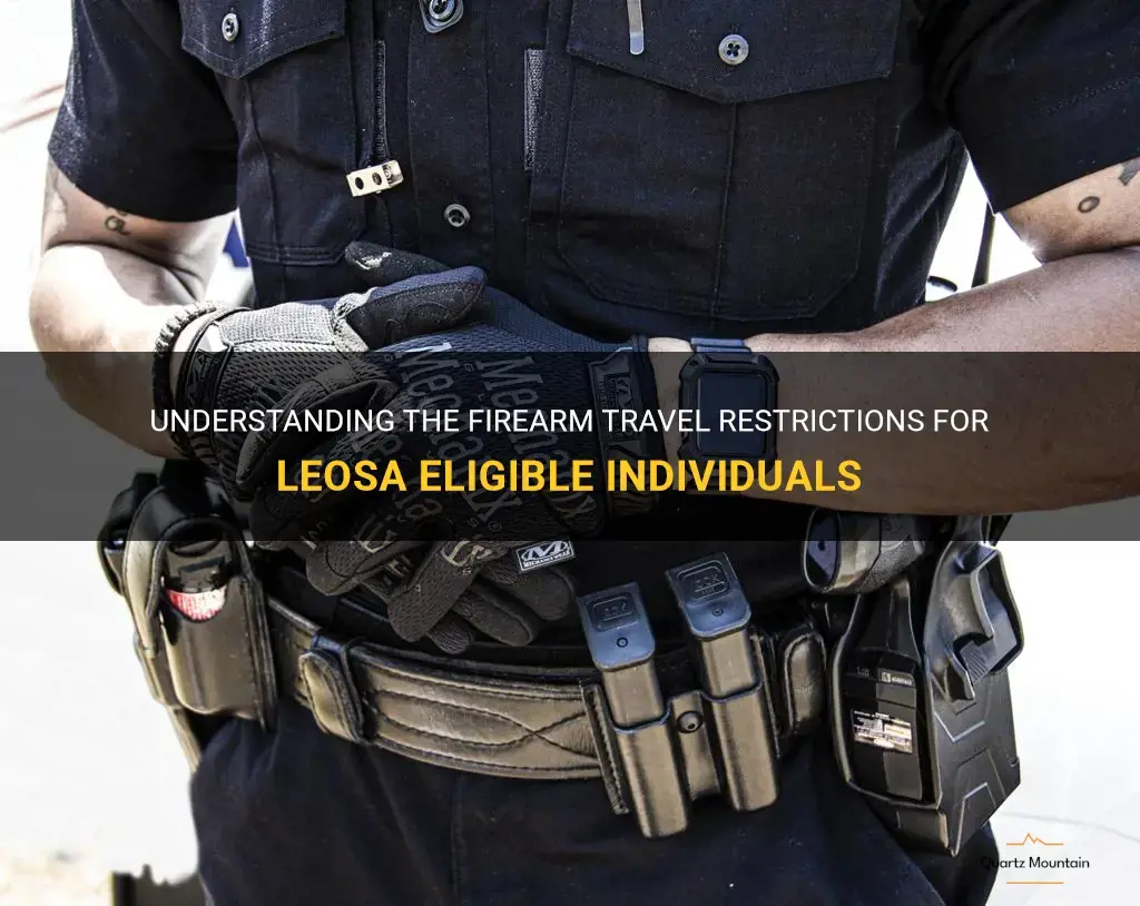 leosa firearms travel restrictions