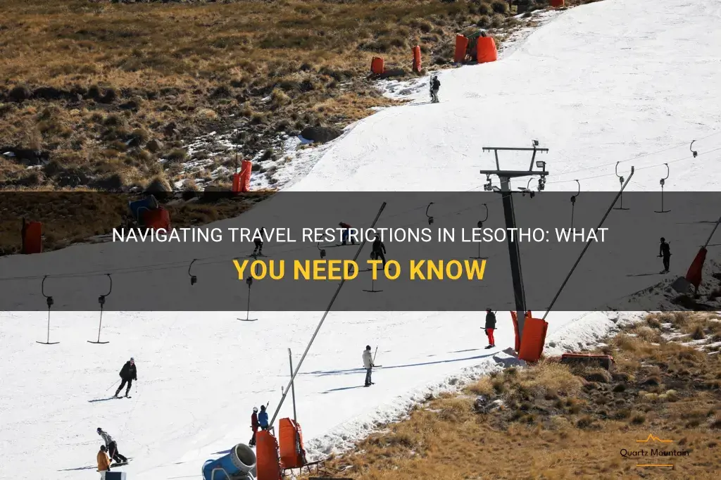 lesotho travel restrictions