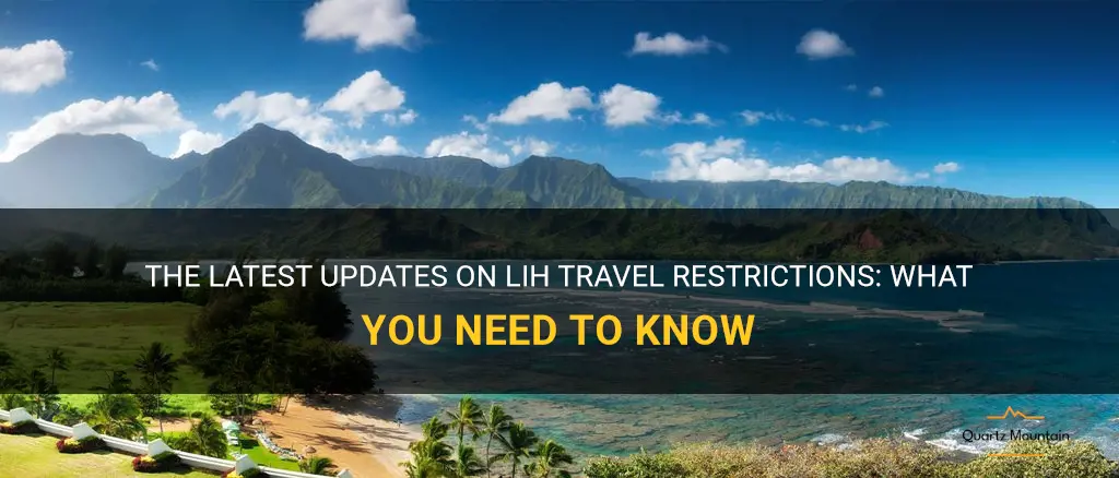 lih travel restrictions