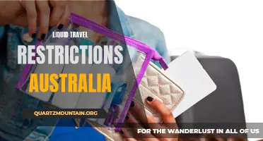 Understanding Australia's Liquid Travel Restrictions: What You Need to Know