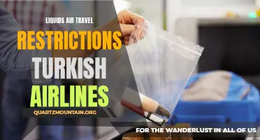 Understanding the Liquid Air Travel Restrictions Imposed by Turkish Airlines
