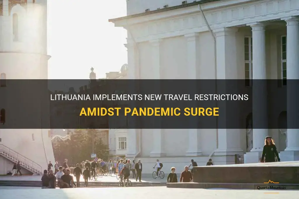 lithuania restrictions travel