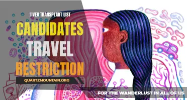 Travel Restrictions for Liver Transplant List Candidates: What You Need to Know