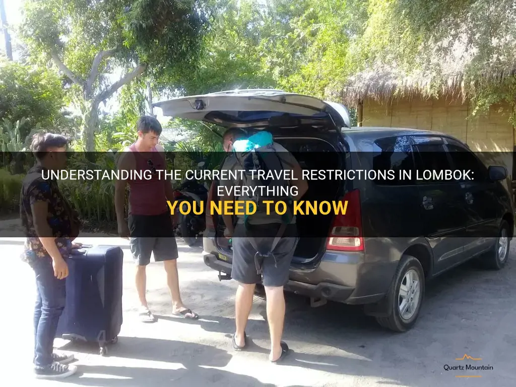 lombok travel restrictions