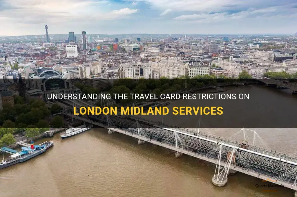 london midland travel card restrictions