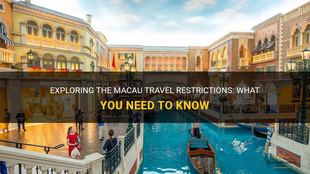 macau travel restrictions