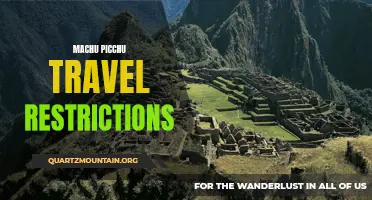 Exploring Machu Picchu: Navigating the Travel Restrictions