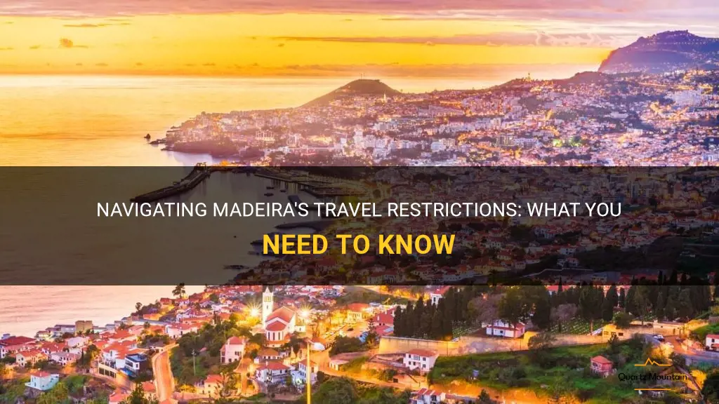 madeira travel restrictions