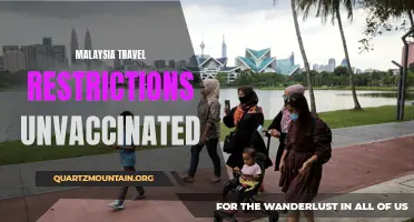 Exploring Malaysia: Travel Restrictions for Unvaccinated Individuals