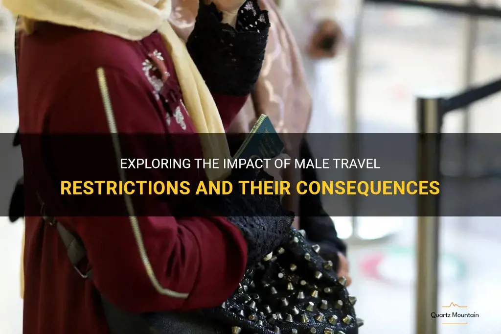 male travel restrictions