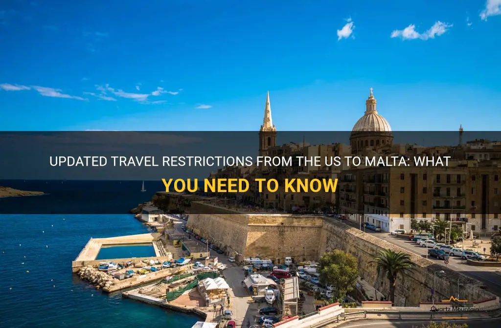 malta travel restrictions from us