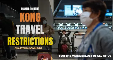 Understanding Travel Restrictions from Manila to Hong Kong