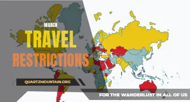 Exploring International Travel Restrictions during the Month of March