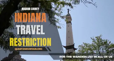 Exploring Marion County, Indiana: A Guide to Travel Restrictions and Requirements