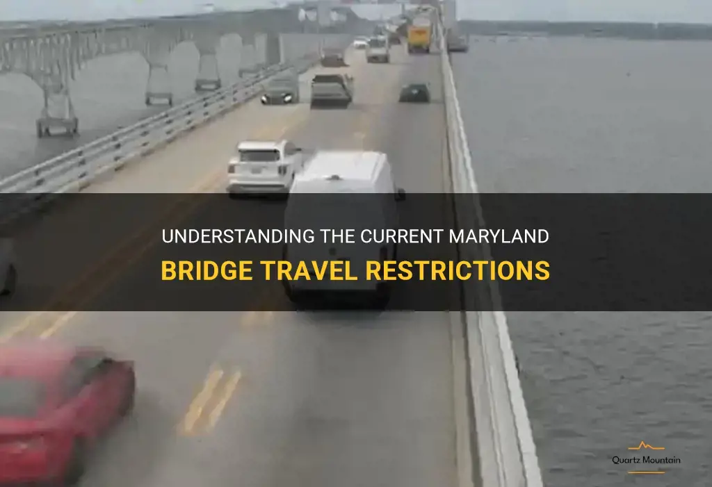 maryland bridge travel restrictions