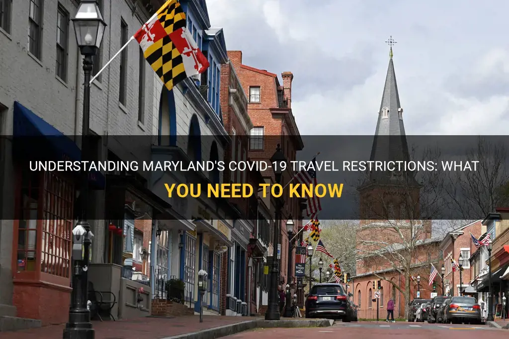 maryland covid19 travel restrictions