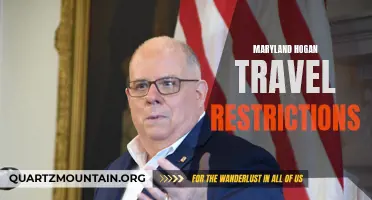 Maryland Governor Hogan Announces New Travel Restrictions Amidst COVID-19 Pandemic