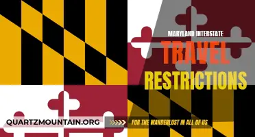 Understanding Maryland's Interstate Travel Restrictions: What You Need to Know