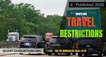 Maryland Travel Restrictions: What You Need to Know Before Your Trip