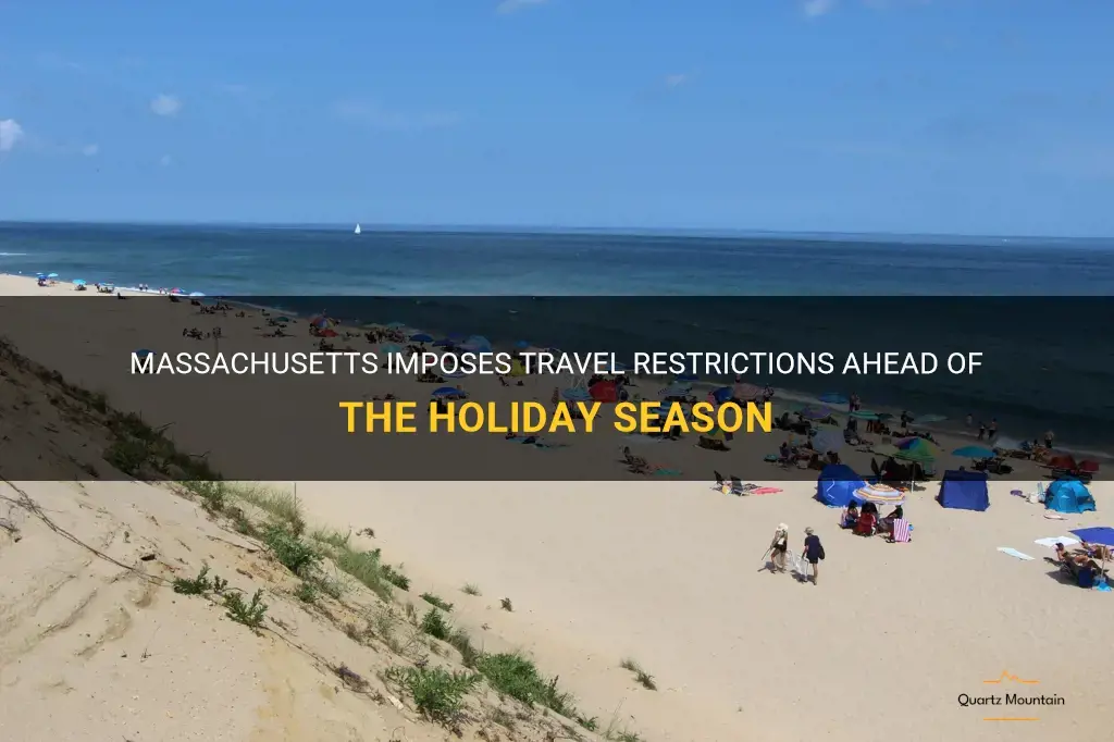 massachusettes travel restrictions for holidays