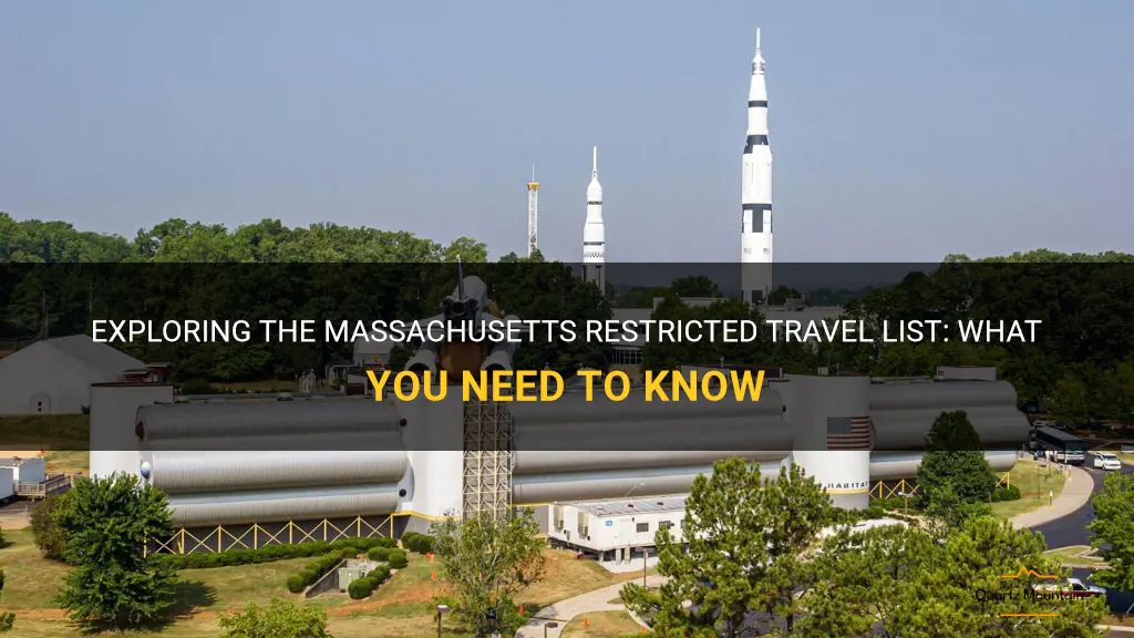 massachusetts restricted travel list