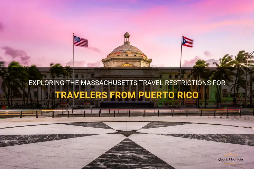 massachusetts travel restrictions puerto rico