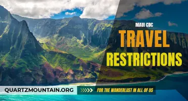 Understanding the Latest Maui CDC Travel Restrictions: What You Need to Know