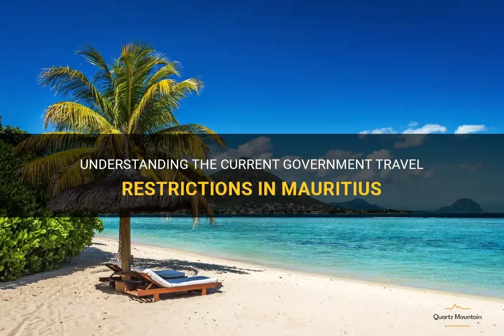 mauritius government travel restrictions