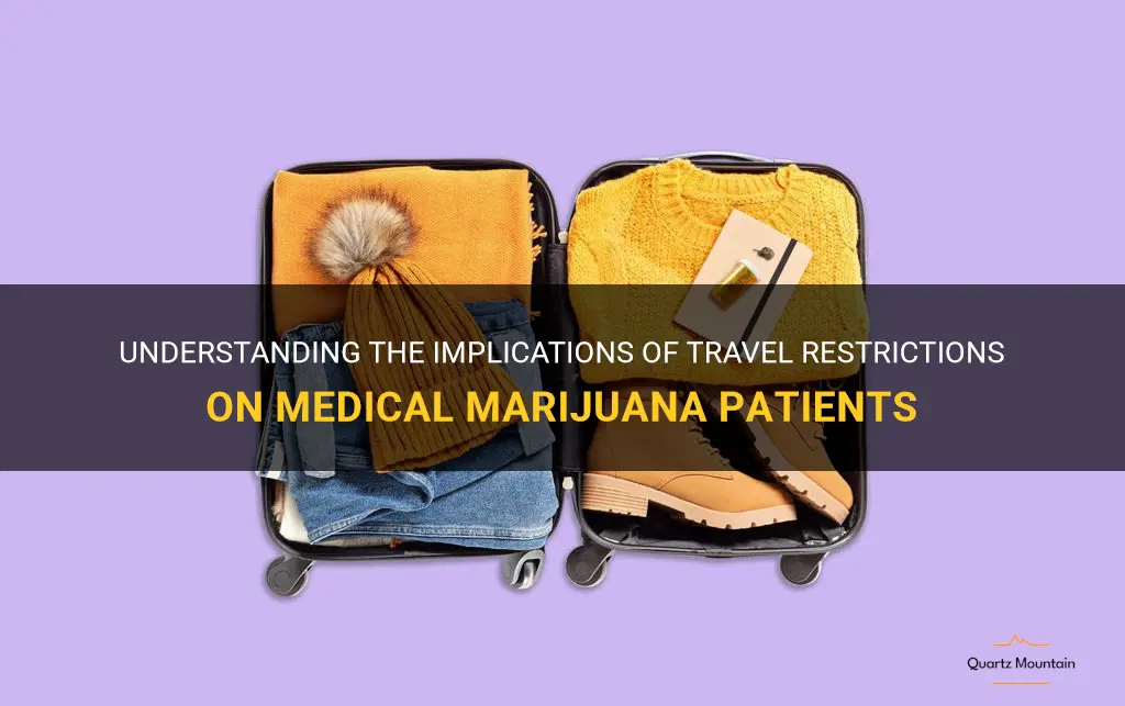 medical marijuana travel restrictions