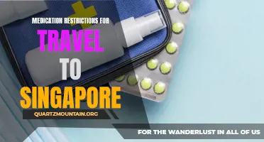 Navigating Medication Restrictions for Travel to Singapore