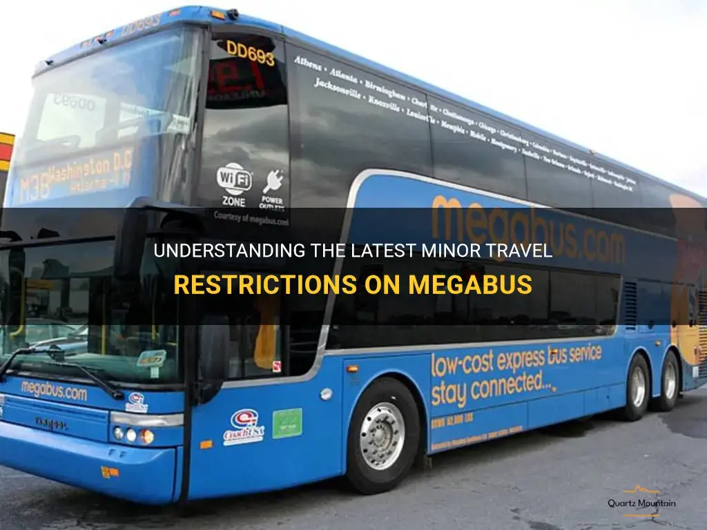 megabus minor travel restrictions
