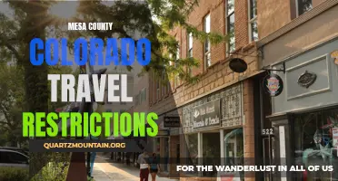 A Guide to Mesa County, Colorado's Travel Restrictions
