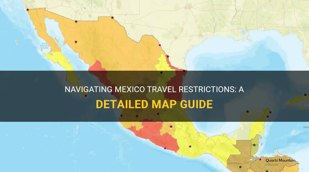 mexico travel restrictions map