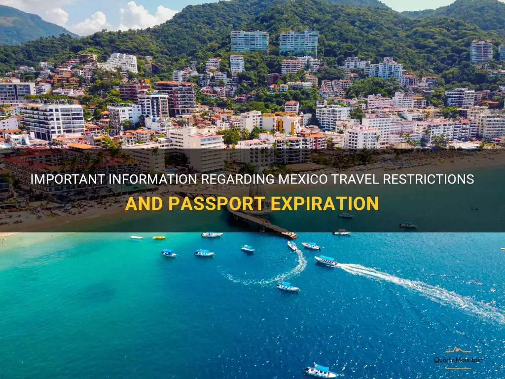 mexico travel restrictions passport expiration
