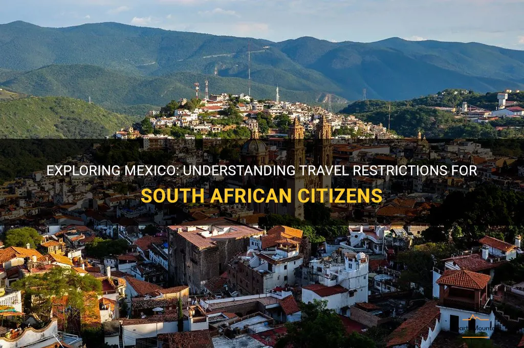 mexico travel restrictions south africa