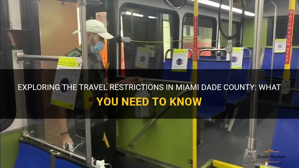 miami dade county travel restrictions