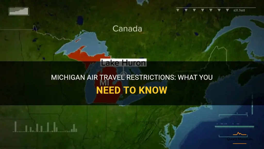 michigan air travel restrictions