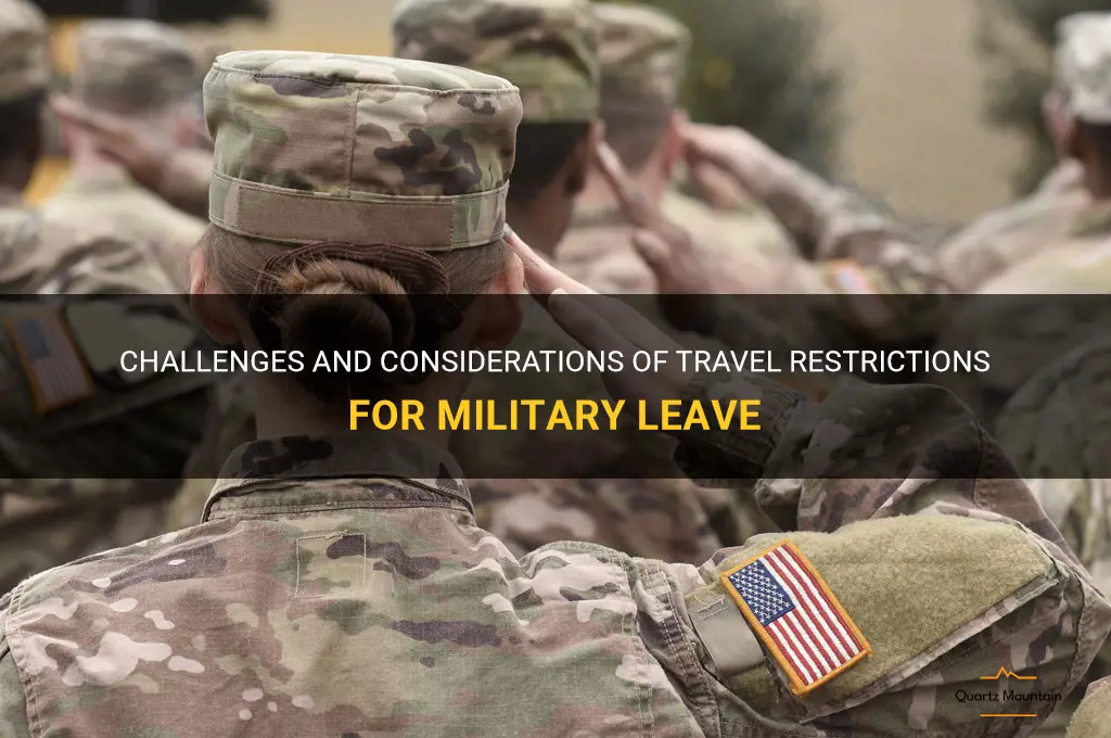 military foreign leave travel