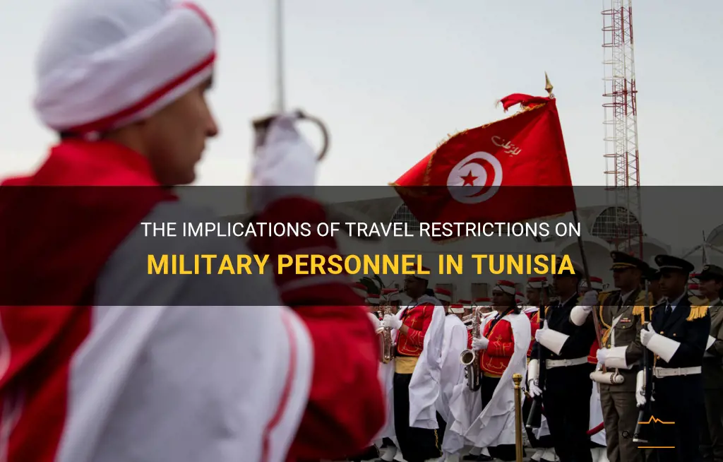 military travel restriction tunisia