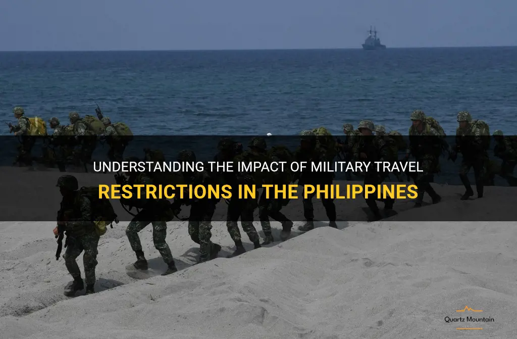 military travel restrictions philippines