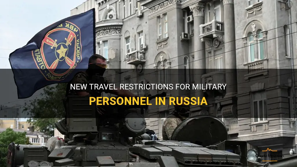 military travel restrictions to russia