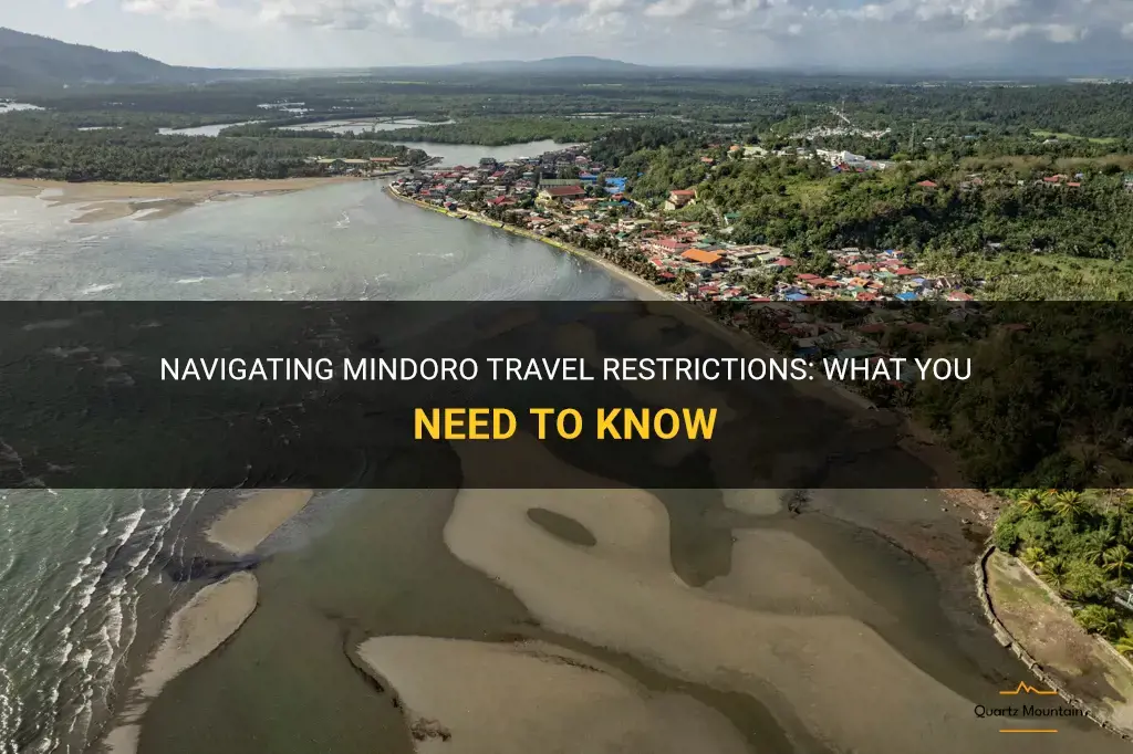 mindoro travel restriction