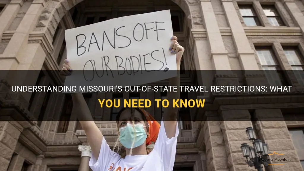 missouri out of state travel restrictions
