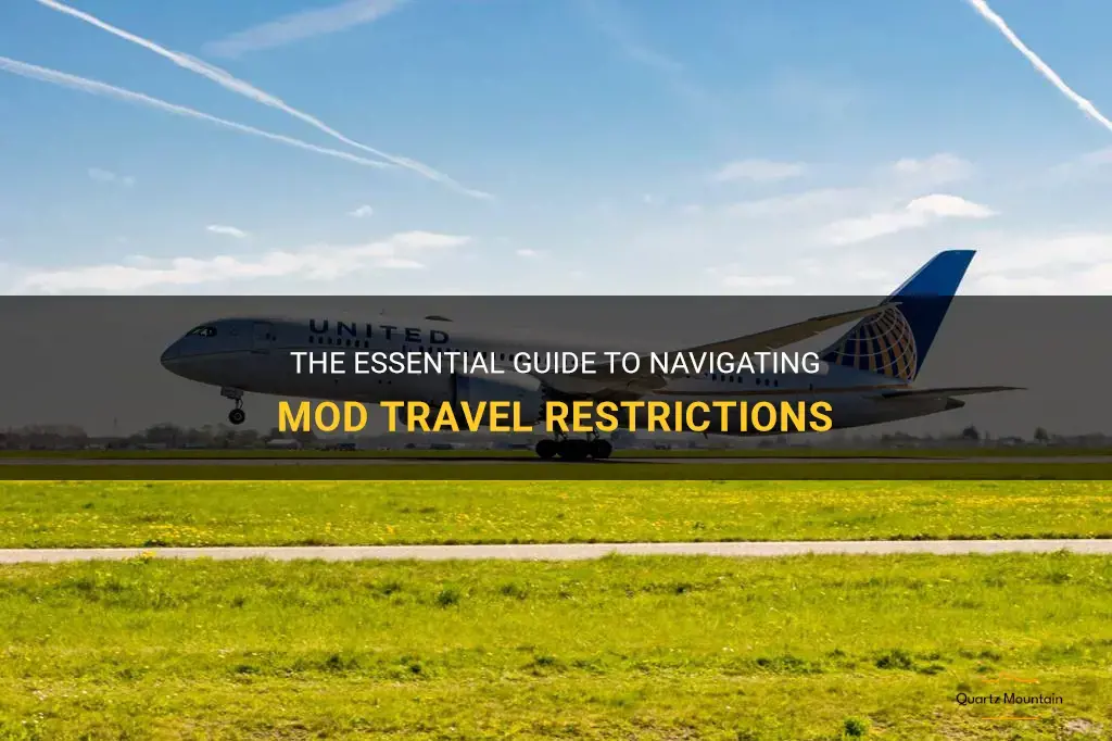 mod travel restrictions