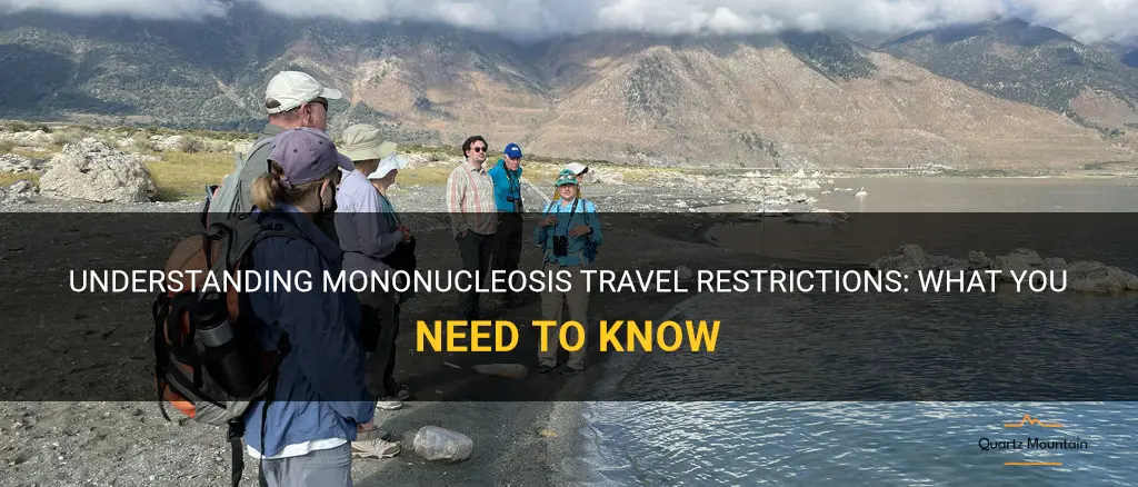 mononucleosis travel restrictions
