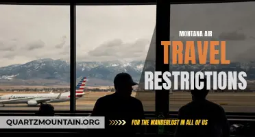 Exploring Montana's Air Travel Restrictions: What You Need to Know