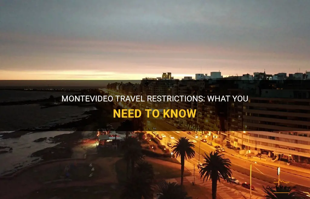 montevideo travel restrictions