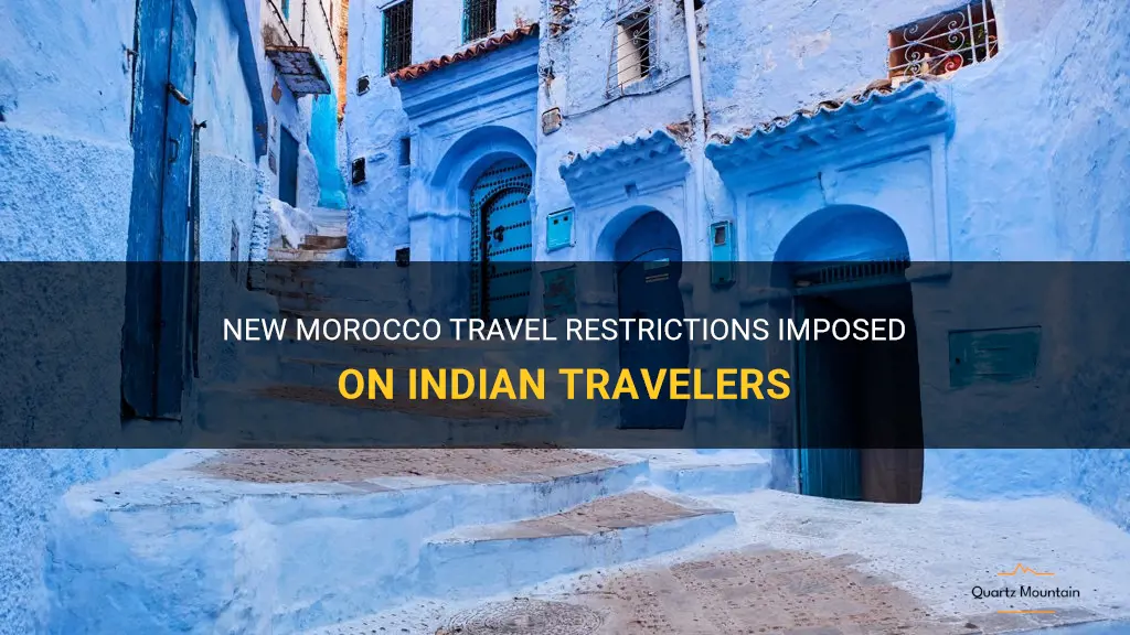 morocco travel restrictions from india