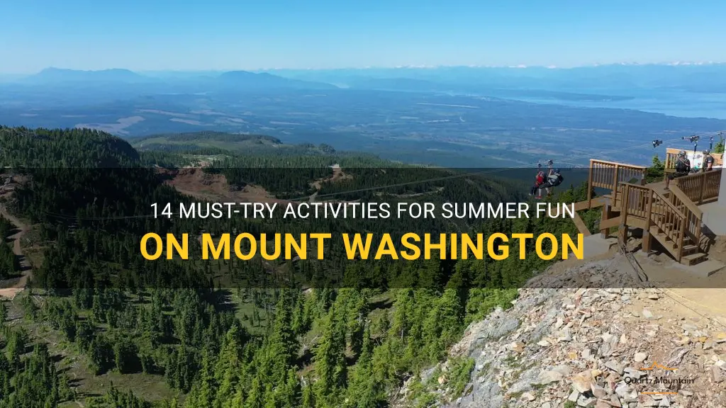 mount washington things to do in summer