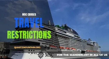 Understanding the Travel Restrictions on MSC Cruises